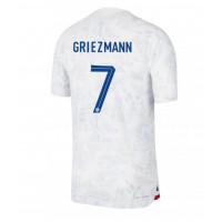 Moški Nogometni dresi Francija Antoine Griezmann #7 Gostujoči SP 2022 Kratek Rokav